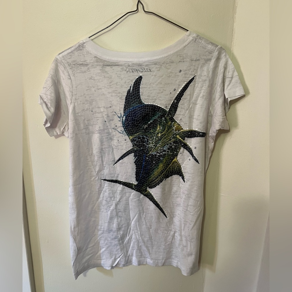 Big fin dolphin fish shirt